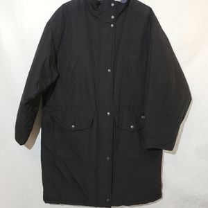 Woolrich parka jacket black coat